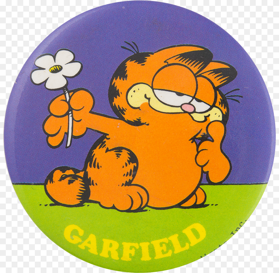Garfield Entertainment Button Museum Cartoon, Badge, Logo, Symbol, Baby Png Image