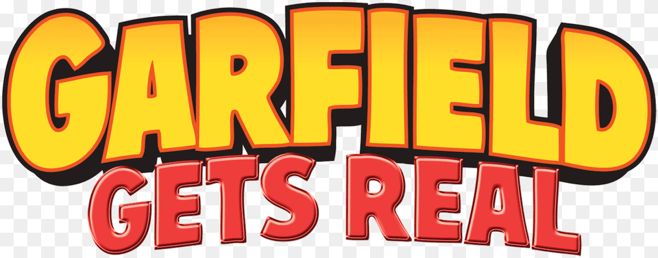 Garfield Gets Real Netflix Horizontal, Dynamite, Weapon, Text Free Png