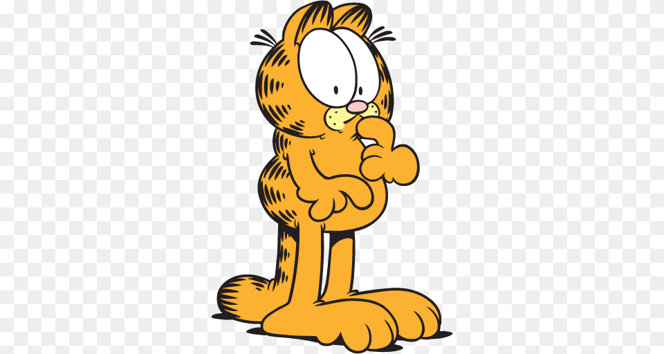 Garfield Go, Cartoon, Baby, Person Png Image