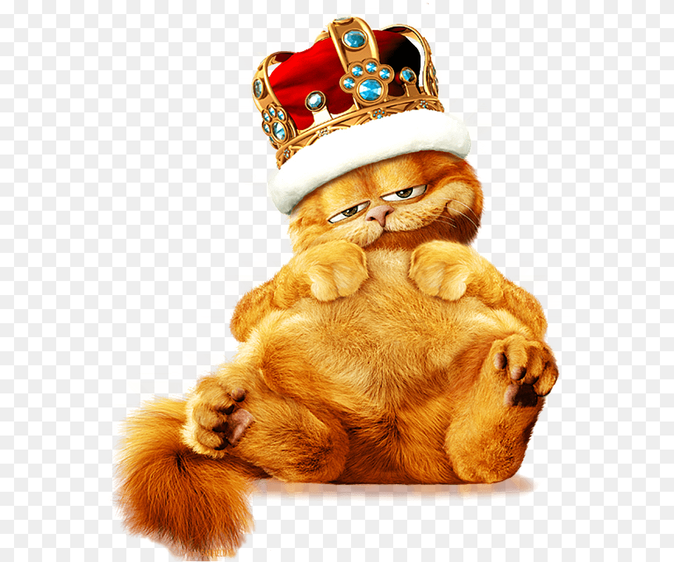 Garfield King, Accessories, Jewelry, Person, Animal Free Png Download