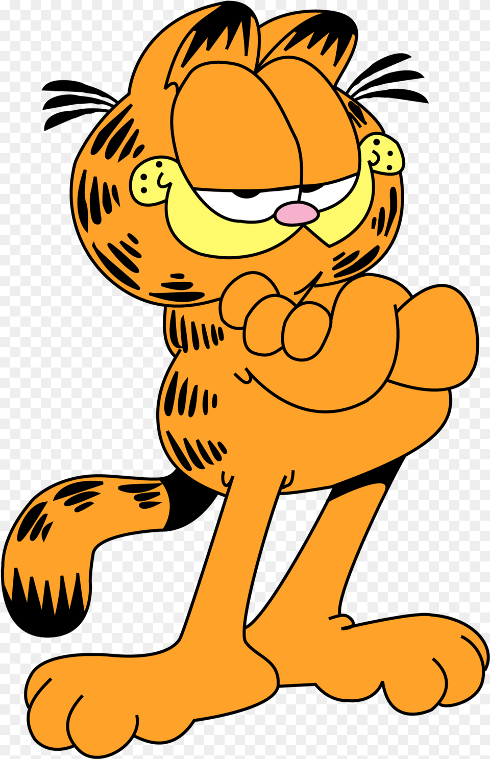 Garfield Proud Garfield, Cartoon, Baby, Person Free Png