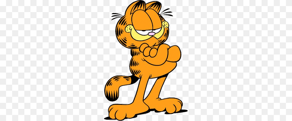 Garfield Standing Transparent, Cartoon, Baby, Person Png