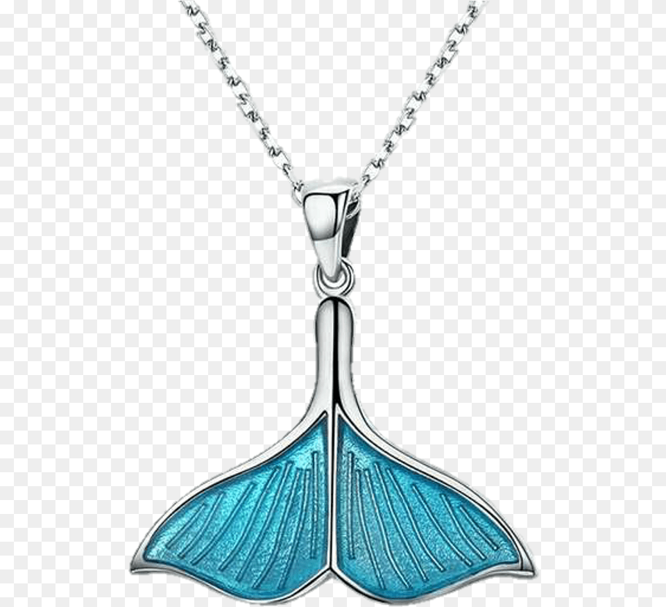 Gargantilla Collar Cadena Medalla Colar Pingente Cauda De Sereia Azul, Accessories, Jewelry, Necklace, Pendant Png Image