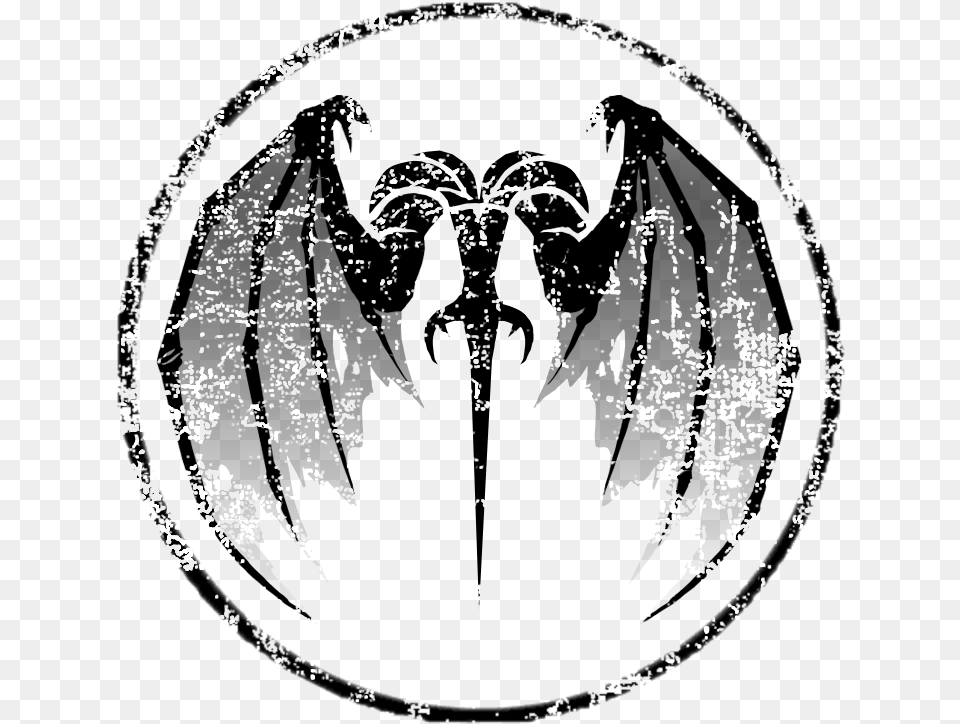 Gargos Emblem Illustration, Gray Free Png Download