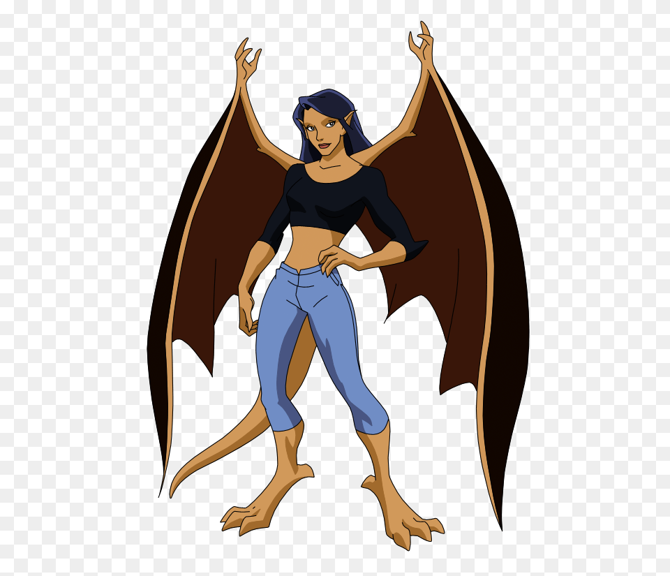 Gargoyle Elisa, Adult, Female, Person, Woman Free Png Download