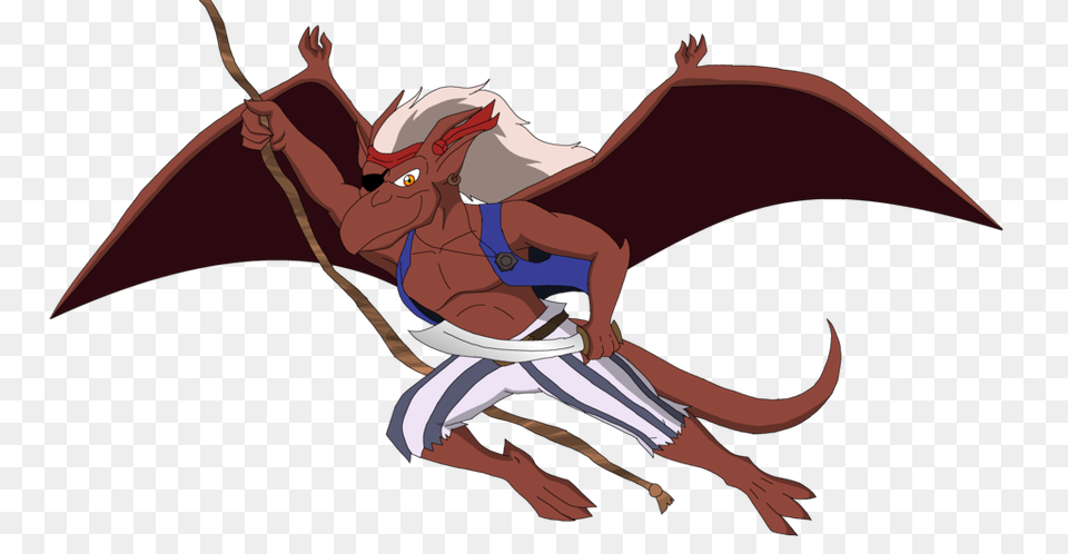 Gargoyle Of The Caribbean, Person, Cartoon Png Image