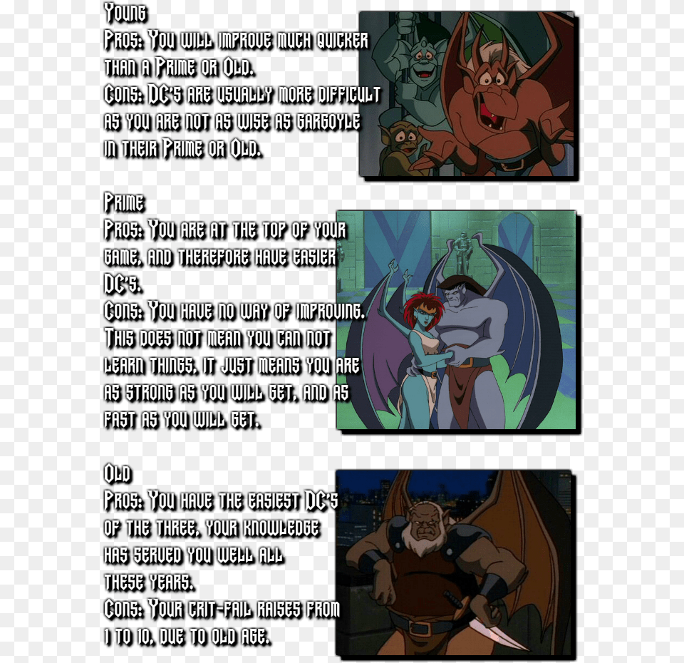 Gargoyles Disney, Book, Comics, Publication, Person Free Transparent Png