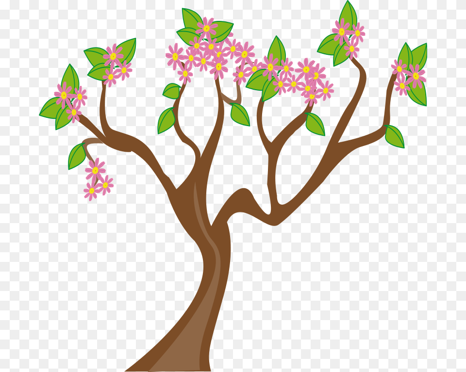 Garland Clipart Branch, Flower, Plant, Person, Tree Free Png