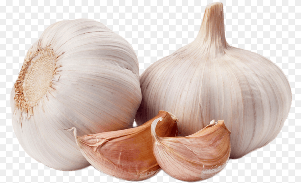 Garlic, Food, Produce, Plant, Vegetable Free Png Download