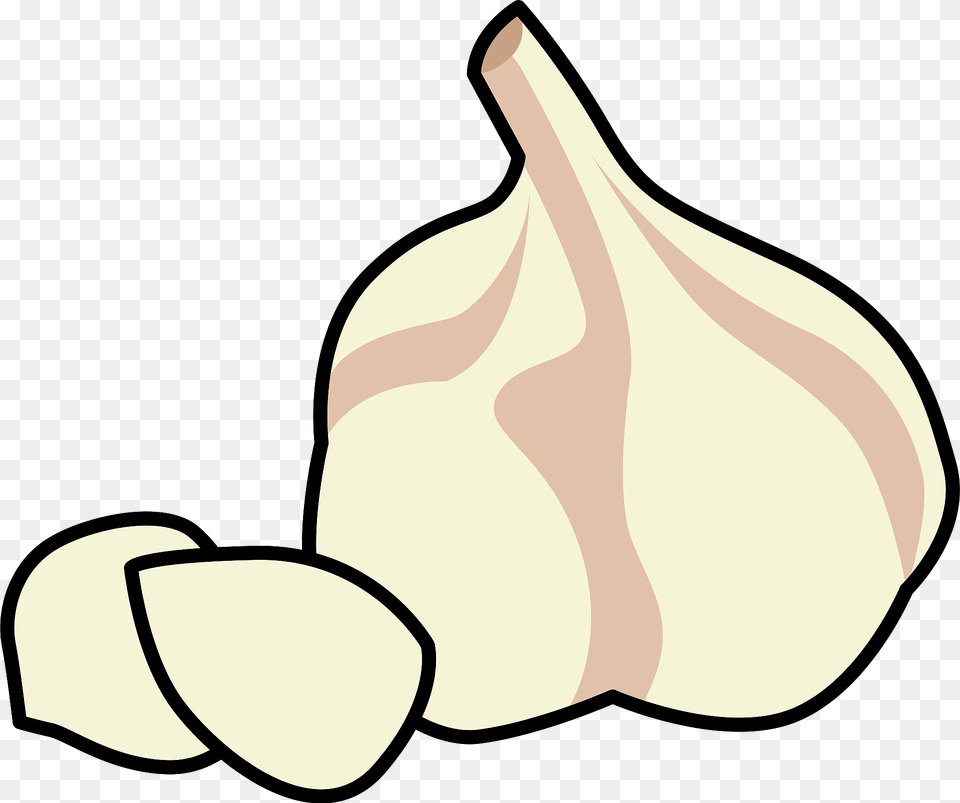 Garlic Bulb And Cloves Clipart, Food, Produce, Plant, Vegetable Free Transparent Png