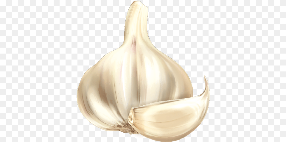 Garlic Cartoon Vegetable Garlic Cartoon, Food, Produce, Plant Png