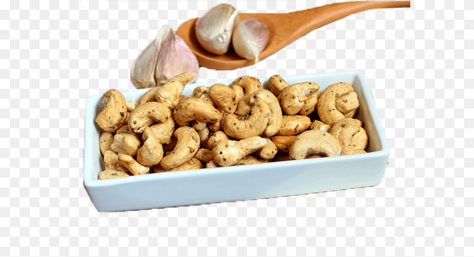 Garlic Cashew, Cutlery, Spoon, Produce, Plant Png