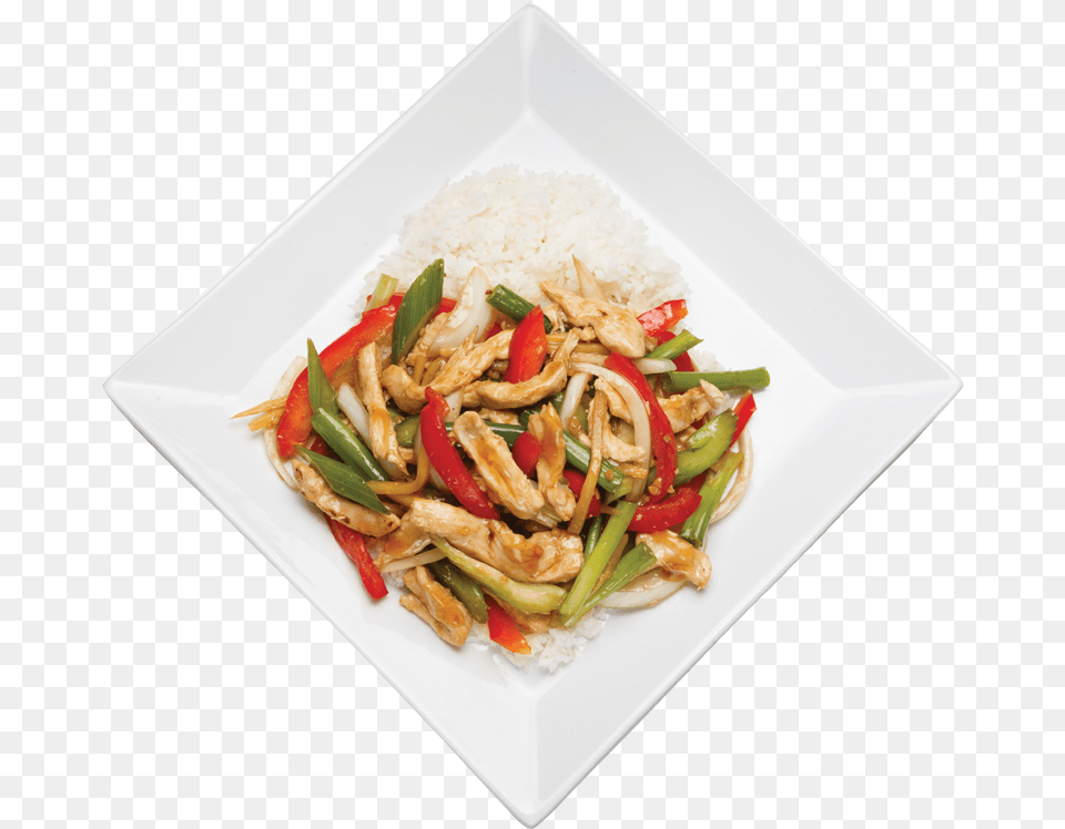 Garlic Chicken 800 Chop Suey, Food, Food Presentation, Plate, Dish Png