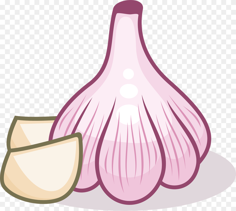 Garlic Clipart, Food, Produce, Plant, Vegetable Free Png Download