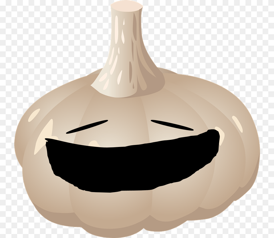 Garlic Jack O39 Lantern, Food, Produce, Plant, Vegetable Free Transparent Png