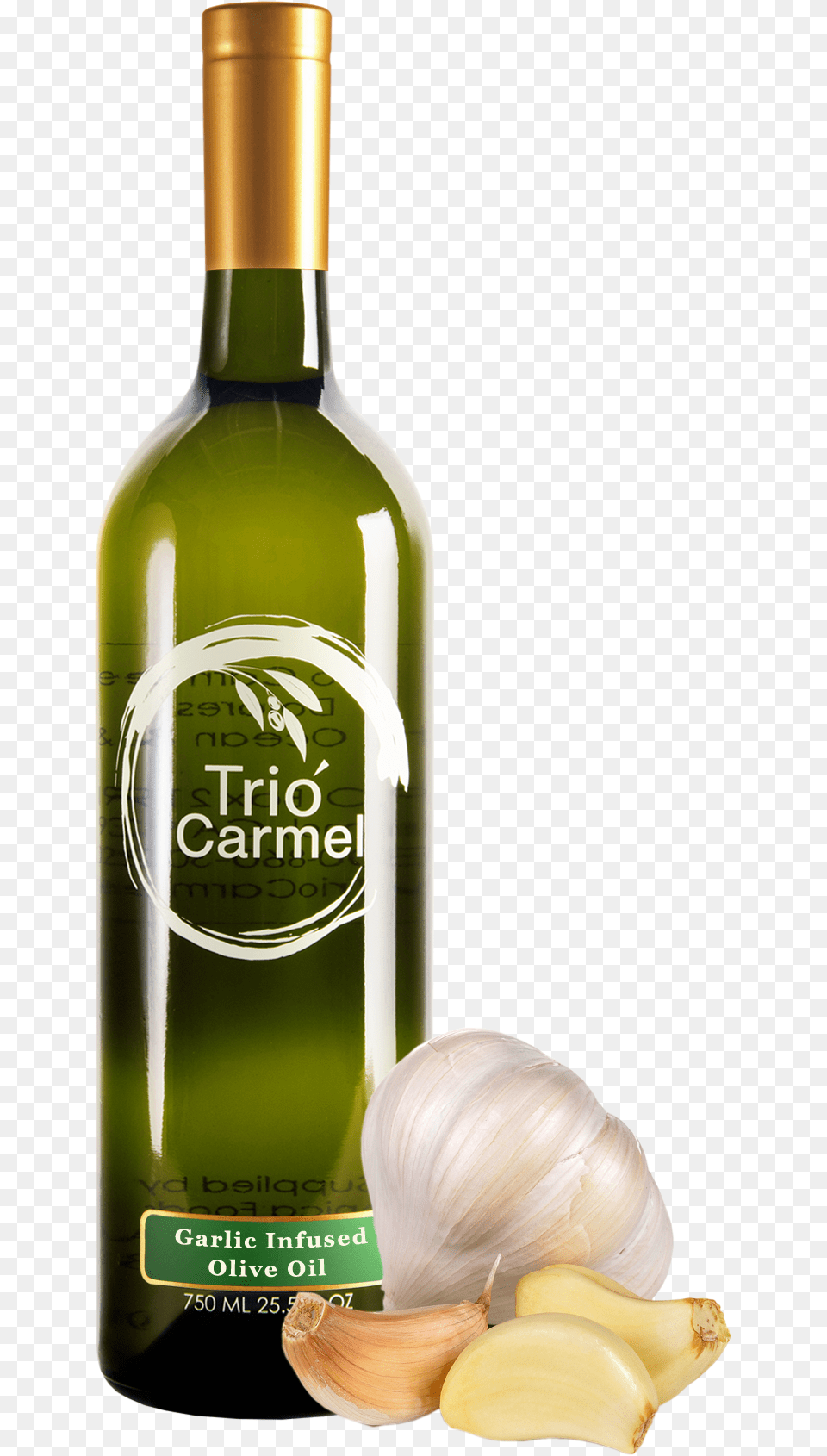 Garlic Olive Oil, Bottle, Alcohol, Wine, Liquor Free Png Download