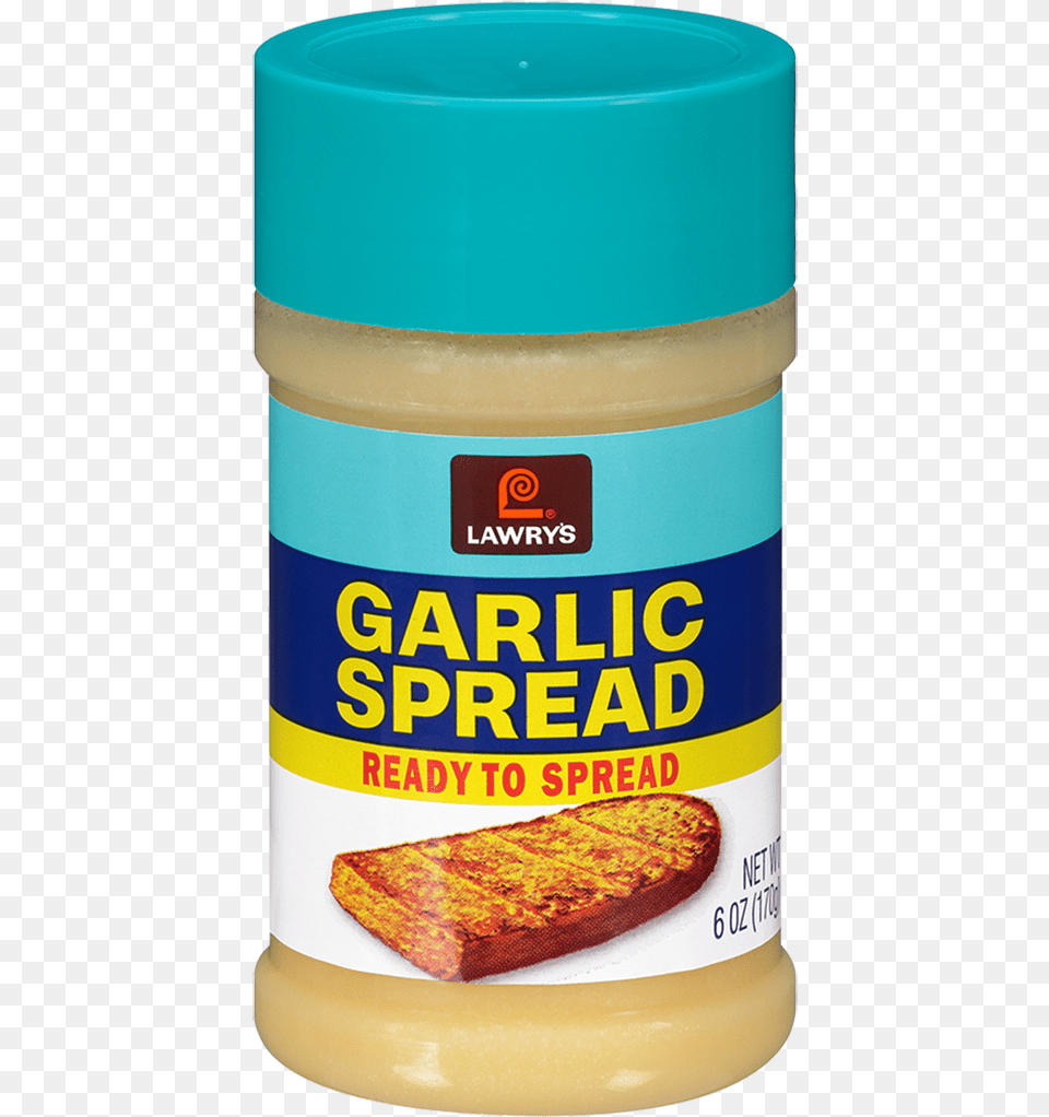 Garlic Spread Lawry39s Garlic Spread Ingredients, Can, Tin, Food, Mayonnaise Free Png