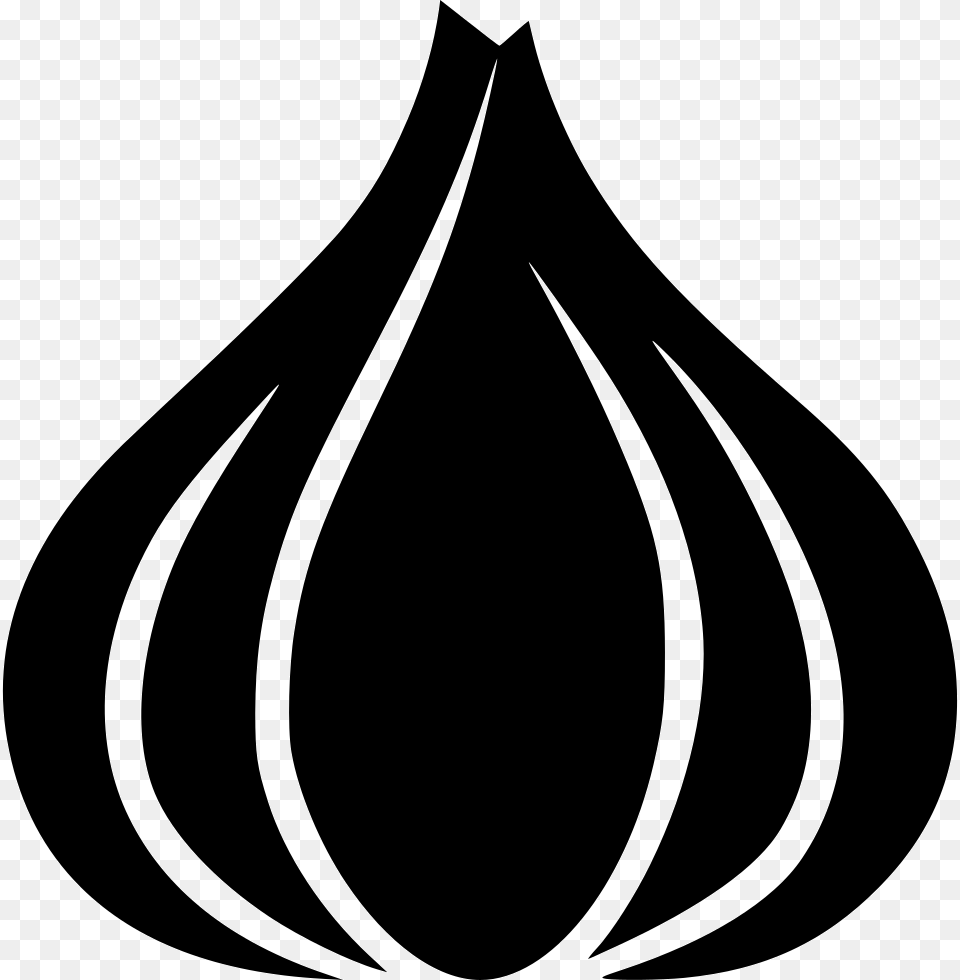 Garlic Svg Icon Download Garlic, Stencil, Ammunition, Grenade, Weapon Free Png