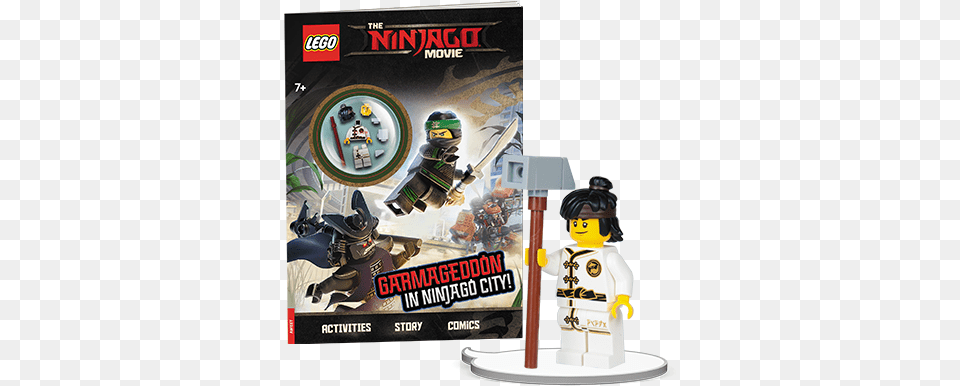 Garmageddon In Ninjago City Lego The Ninjago Movie Garmagedon W Ninjago City, Baby, Person, Book, Comics Png