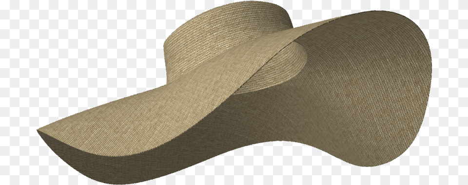 Garment File Sun Hat Marvelous Designer Dynamic Clothes Wood, Clothing, Sun Hat, Cowboy Hat, Ping Pong Free Png Download