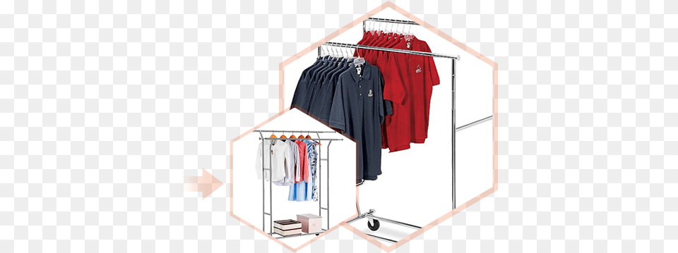 Garment Racks Oem Heavy Duty Salesman39s Rack Collapsible Garment, Dressing Room, Indoors, Room, Furniture Free Transparent Png