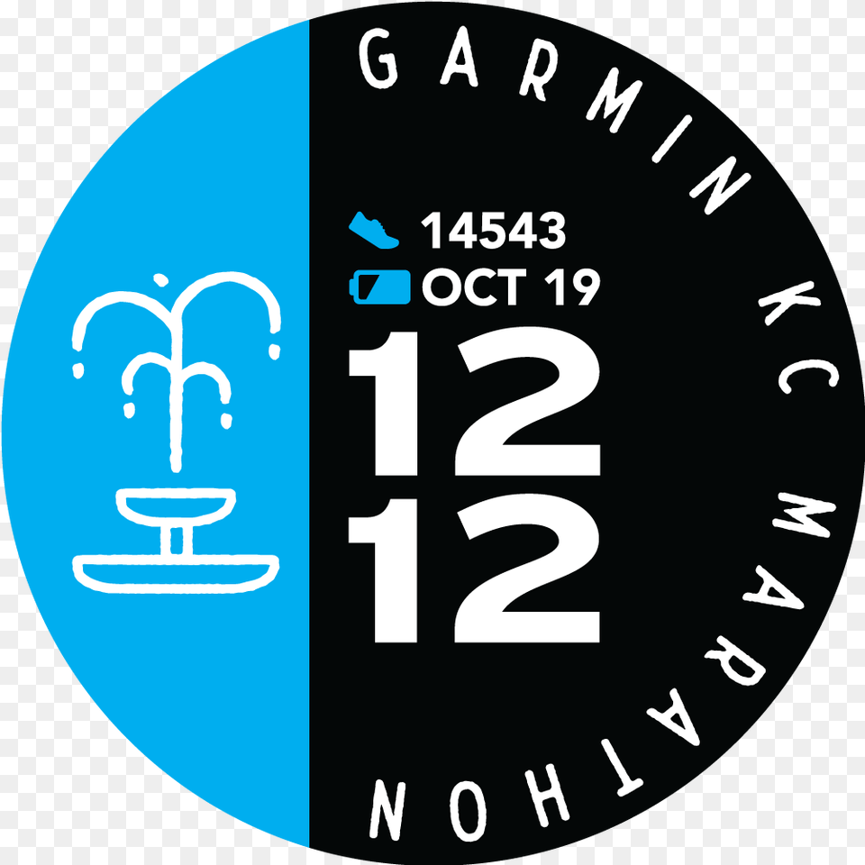 Garmin Kansas City Marathon 2020 Dot, Disk, Text, Number, Symbol Png Image
