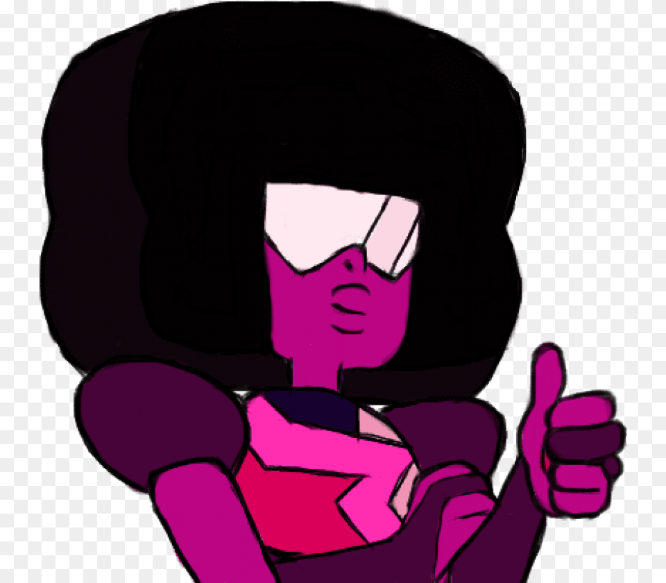 Garnet Thumbs Up Images Background Steven Universe Thumb Up, Body Part, Finger, Hand, Person Free Png