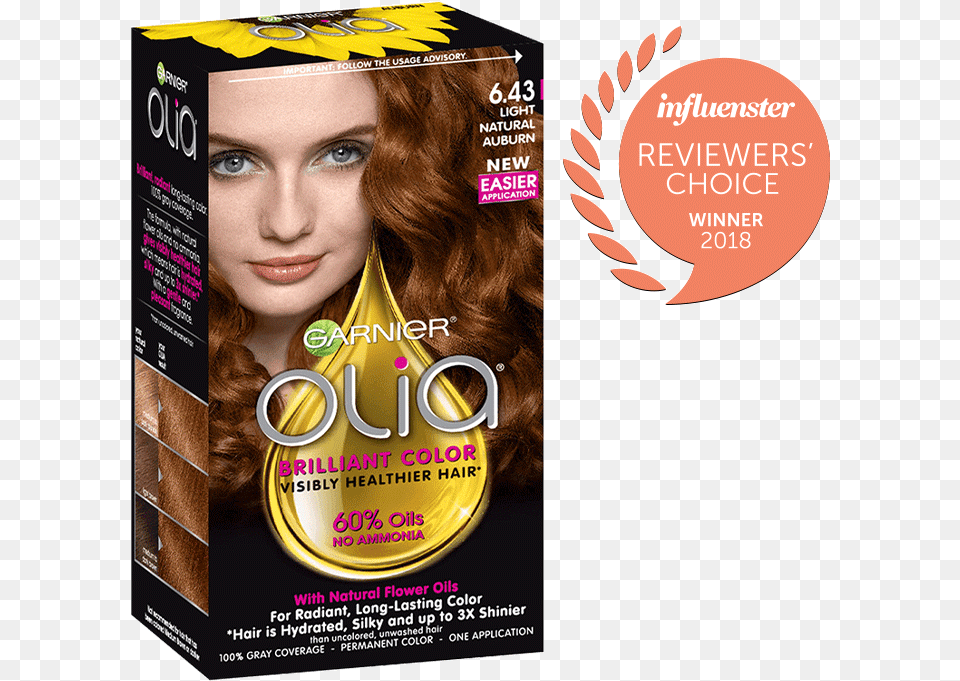 Garnier Olia Medium Golden Brown, Advertisement, Poster, Adult, Female Free Transparent Png