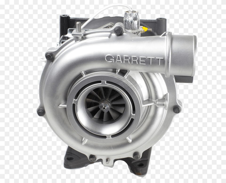 Garrett Stock Replacement Turbocharger, Engine, Machine, Motor, Spoke Free Transparent Png