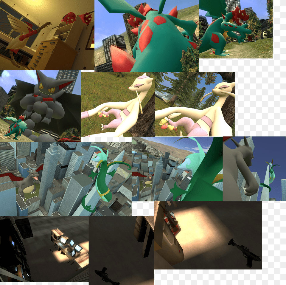 Garry S Mod Request Batch Collage Png Image