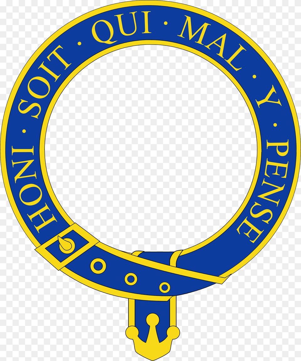 Garter Of The Order Of The Garter Divisible Clipart, Logo, Emblem, Symbol Png Image