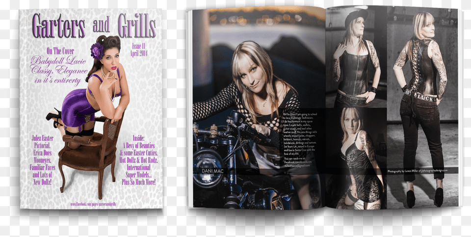Garters And Grills Magazine April 2014 Render1 Girl, Woman, Adult, Person, Female Free Transparent Png