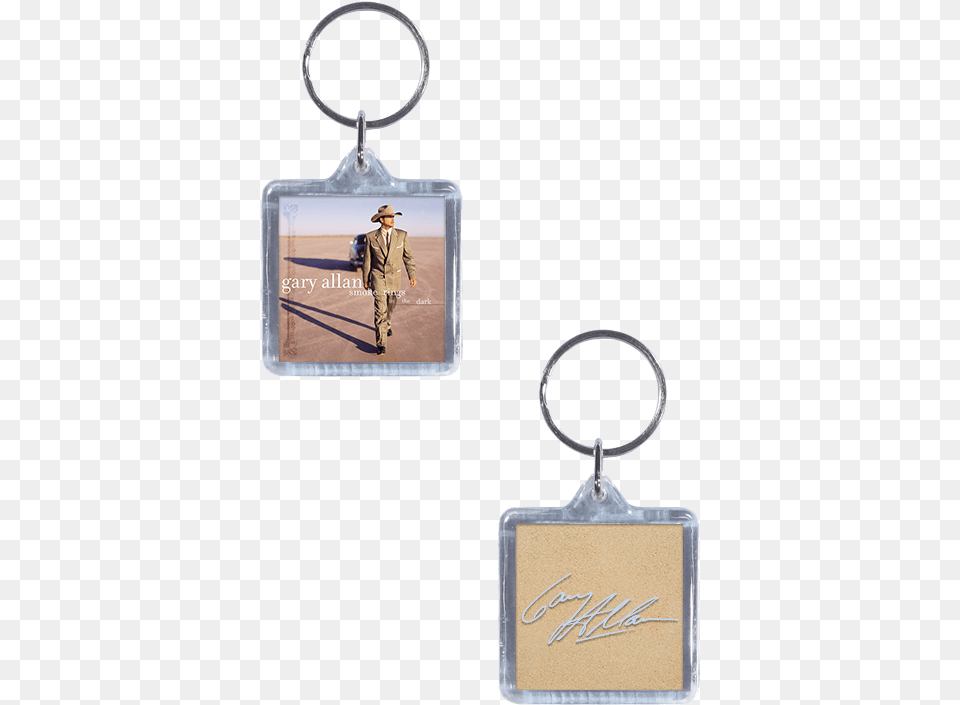 Gary Allan Smoke Rings In The Dark Keyringtitle Keychain, Accessories, Person, Man, Male Png