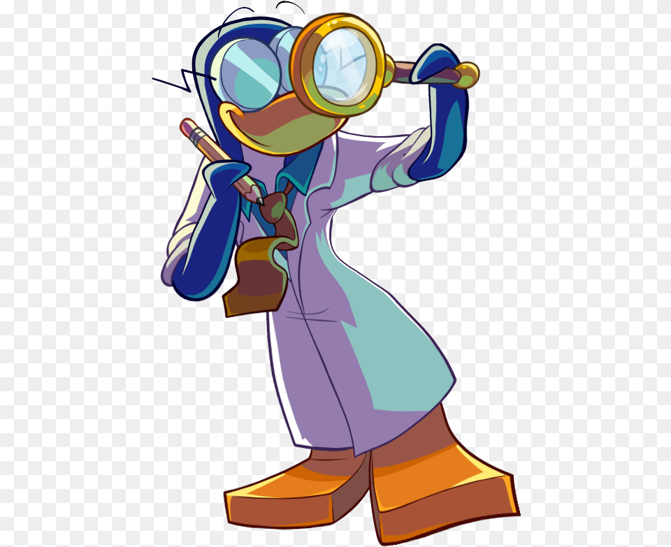 Gary Club Penguin 2013 Download Gary 2013 Club Penguin, Clothing, Coat, Person, Lab Coat Free Png