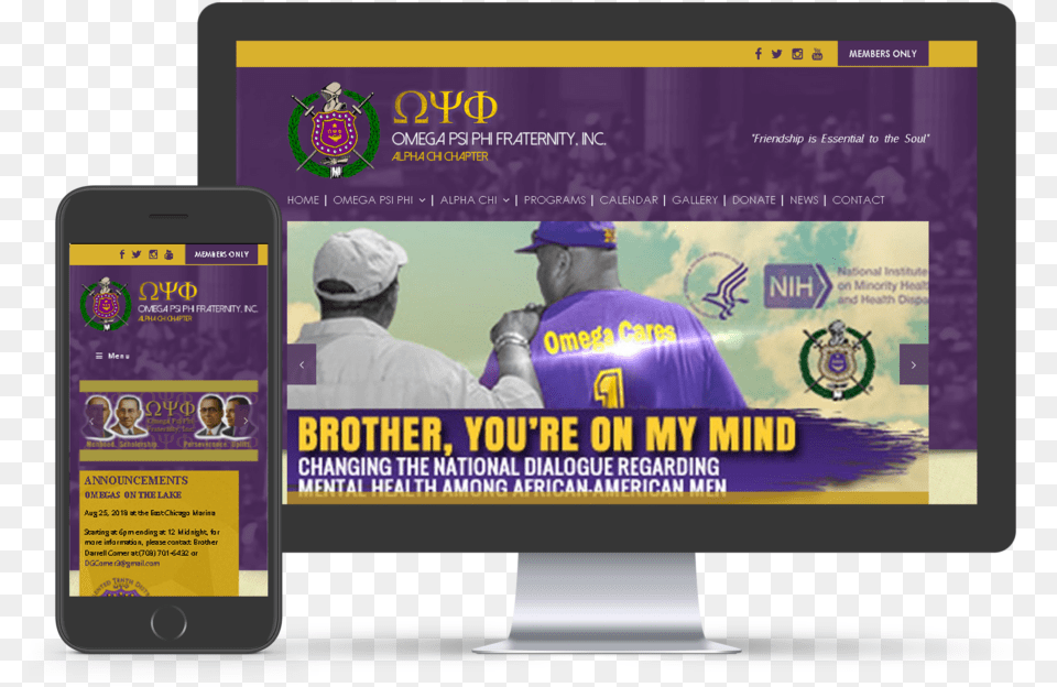 Gary Omega Psi Phi Flat Panel Display, Adult, Person, Man, Male Free Transparent Png