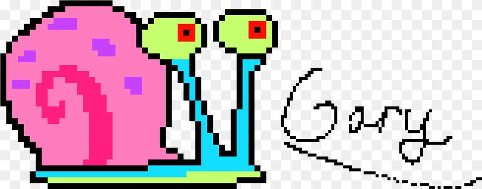 Gary The Snail Minecraft Pixel Art Png