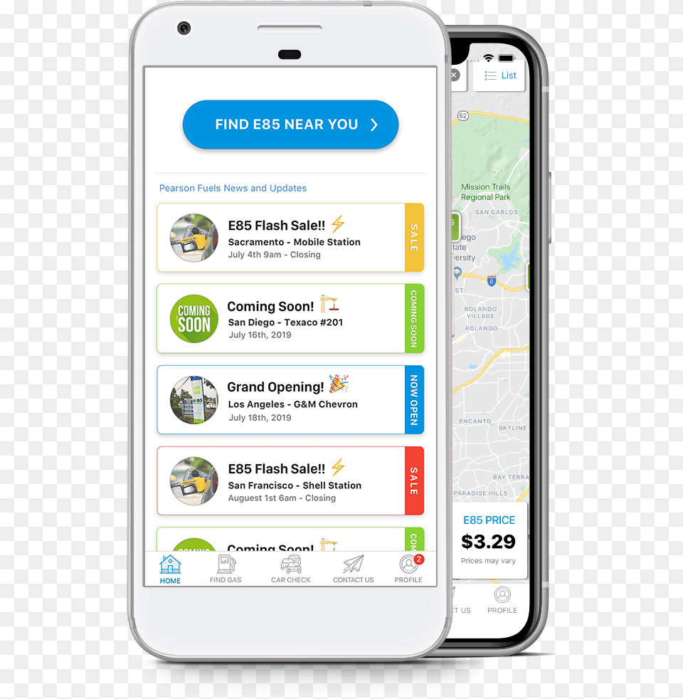 Gas App For Android And Ios Iphone, Electronics, Mobile Phone, Phone, Text Free Png
