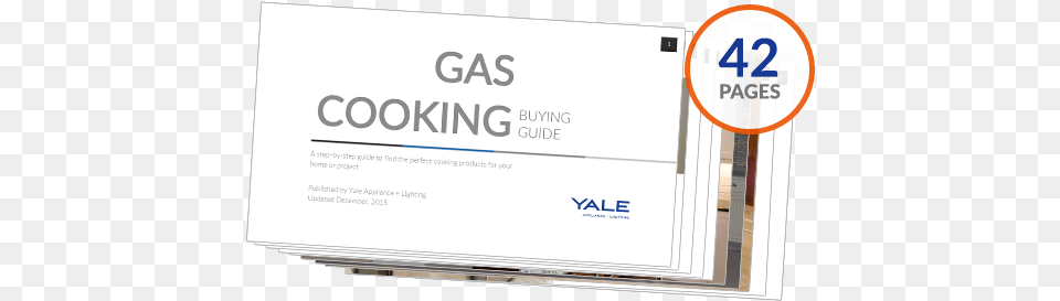 Gas Cooking Guide Cover Pages Yale Appliance, Advertisement, Text, Paper Free Png Download