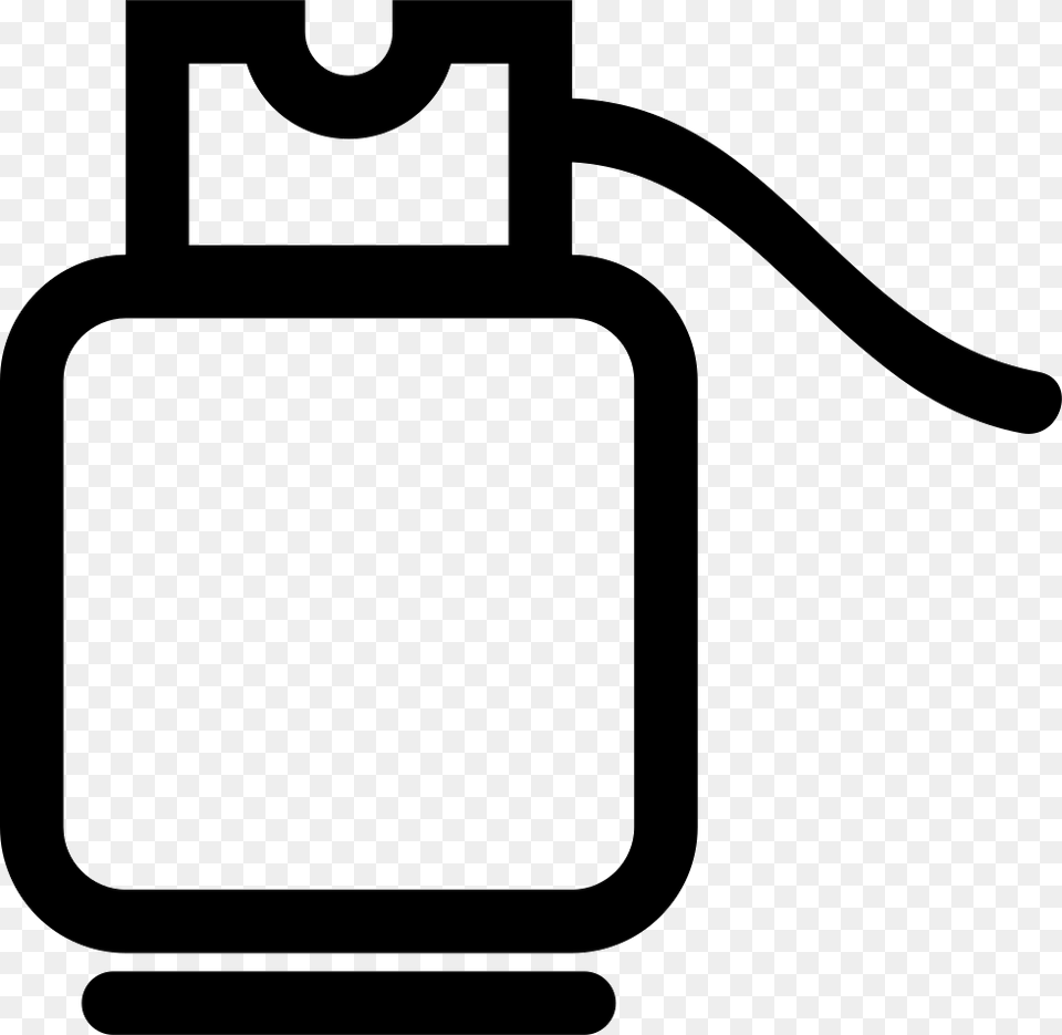 Gas Cylinder Outline Icon Device, Grass, Lawn, Lawn Mower Free Png Download