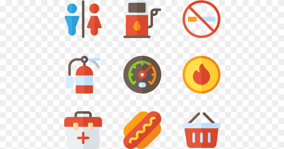 Gas Flat Icon, First Aid, Dynamite, Weapon Png Image