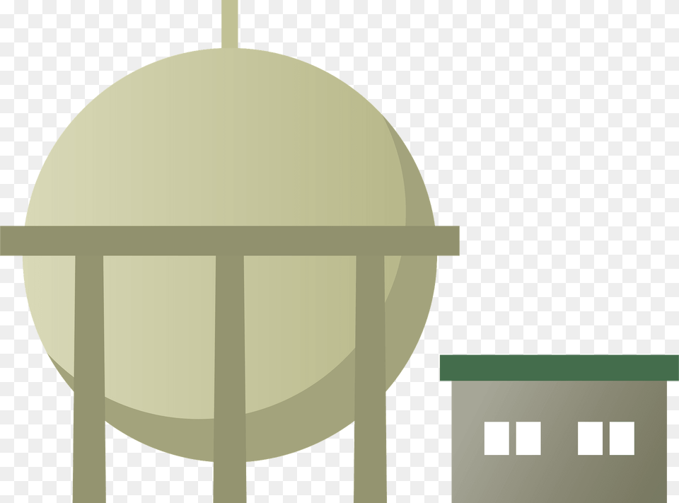 Gas Holder Clipart, Sphere, Architecture, Building, Tower Free Png Download
