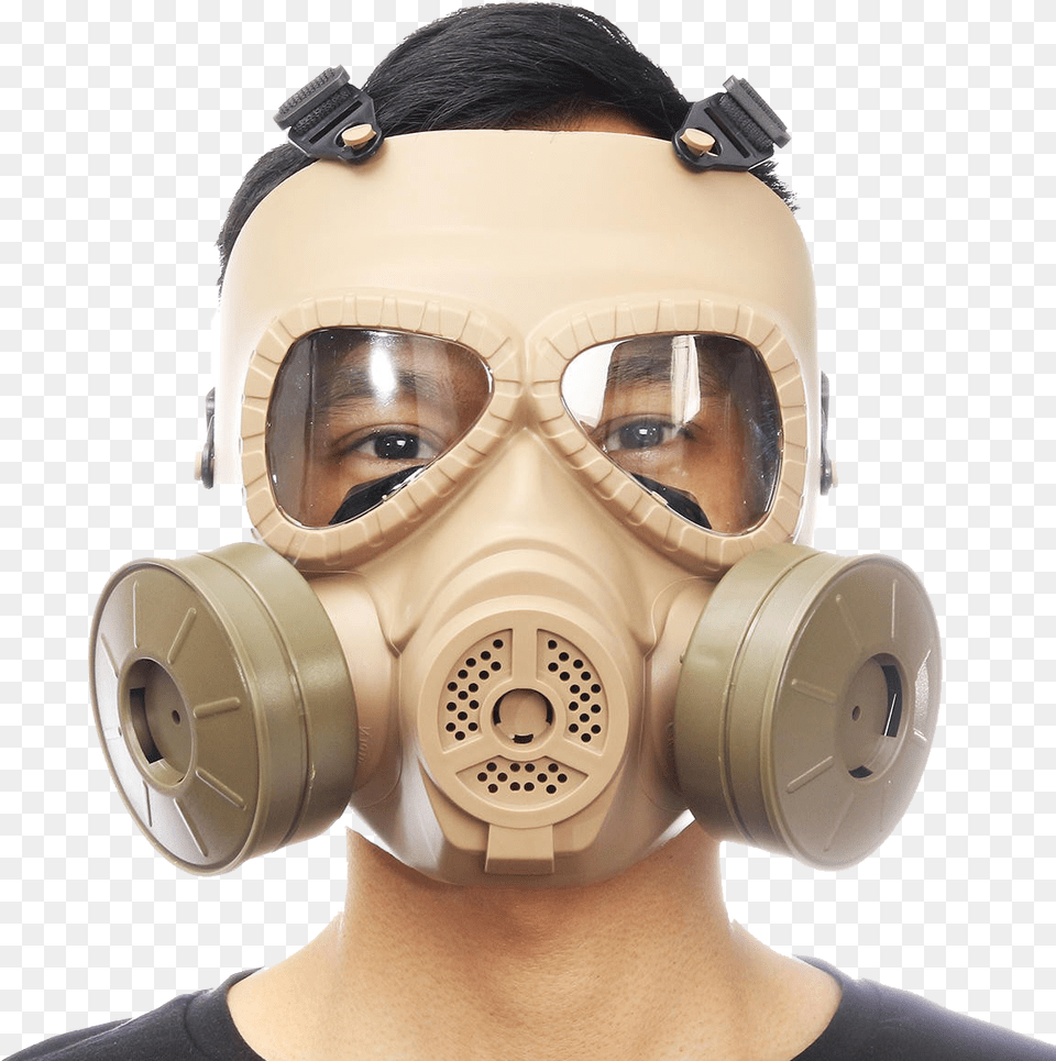 Gas Mask, Adult, Male, Man, Person Free Png