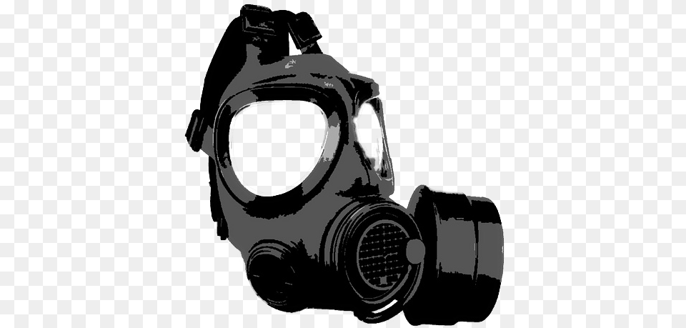 Gas Mask, Device, Grass, Lawn, Lawn Mower Free Png Download
