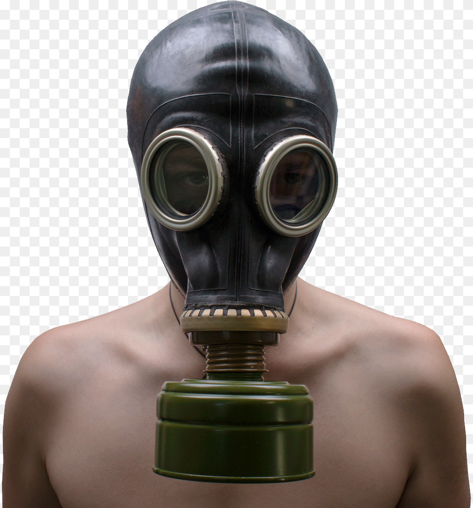 Gas Mask, Adult, Male, Man, Person Png