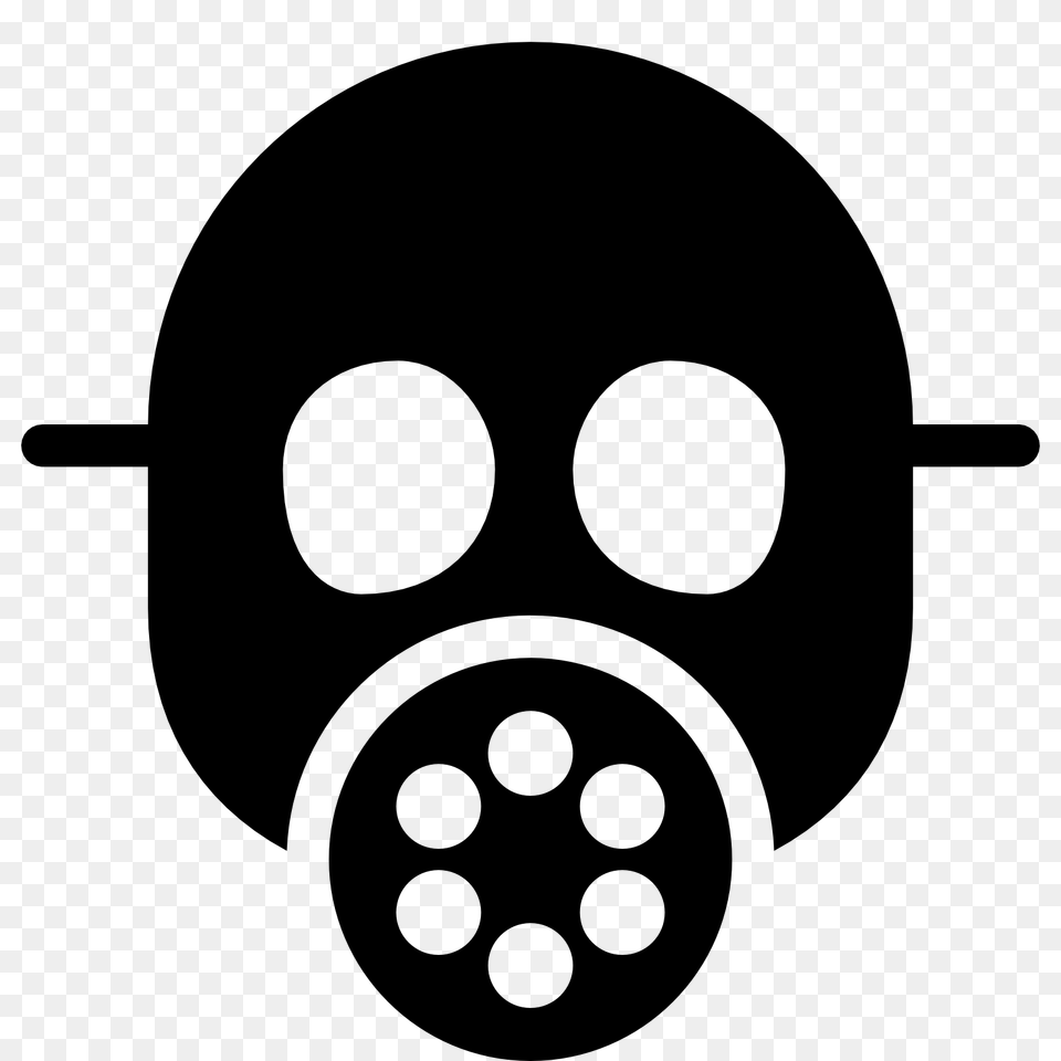 Gas Mask, Stencil Free Png Download