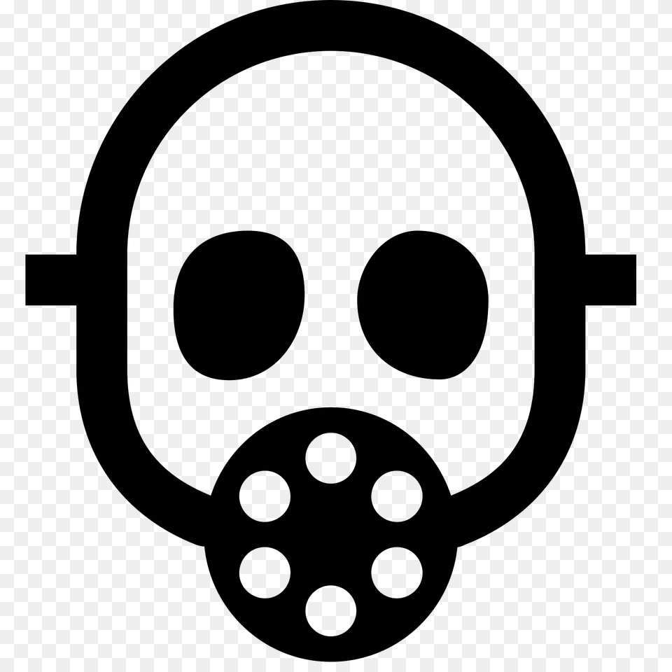 Gas Mask, Gray Png Image