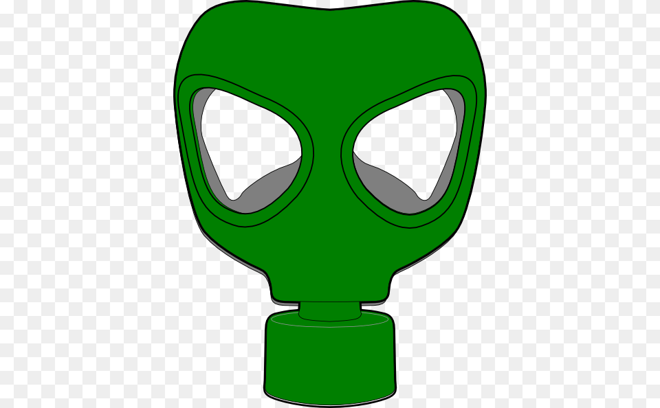 Gas Mask Clipart Green, Smoke Pipe, Alien Png