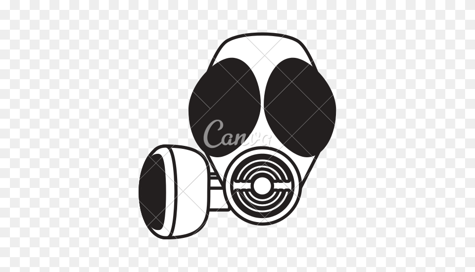 Gas Mask Clipart Mac, Smoke Pipe Free Transparent Png