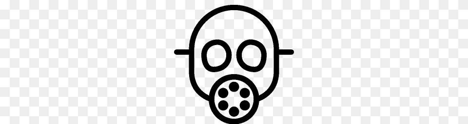 Gas Mask Clipart Mac, Gray Free Png Download