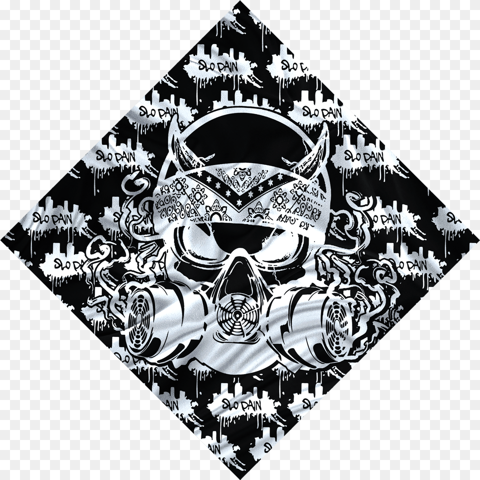 Gas Mask Demon Skull, Accessories, Bandana, Headband Free Png